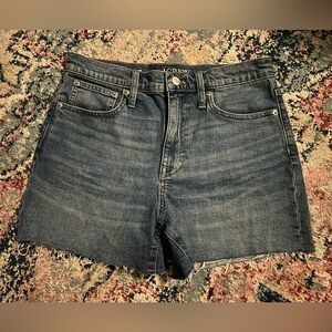 J. Crew High-Rise Denim Shorts